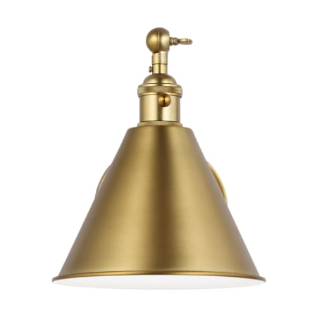 Visual Comfort Salem 11" Tall Bathroom Sconce Satin Brass