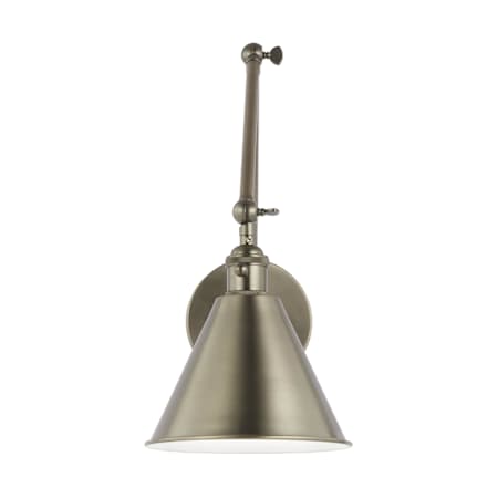 Visual Comfort Salem 14" Tall Bathroom Sconce Antique Brushed Nickel
