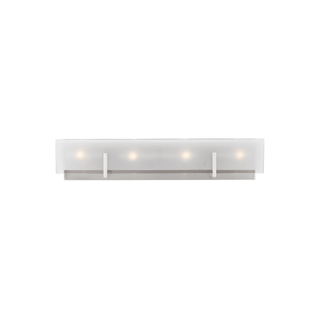 Visual Comfort Syll 4 Light 26" Wide Vanity Strip Brushed Nickel