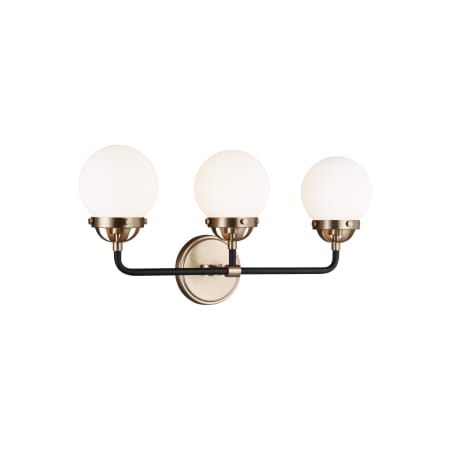 Visual Comfort Cafe 3 Light 22" Wide Bathroom Vanity Light Satin Bronze