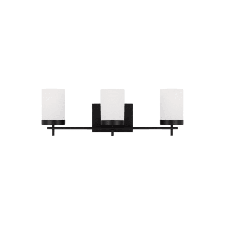 Visual Comfort Zire 3 Light 24" Wide Bathroom Vanity Light Midnight Black