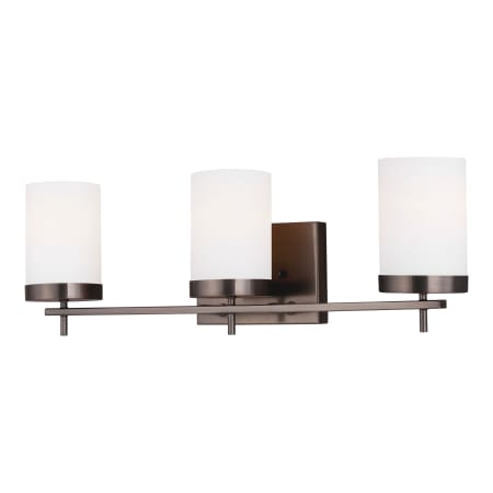 Visual Comfort Zire 3 Light 24" Wide Bathroom Vanity Light Brushed Oil Rubbed Bronze