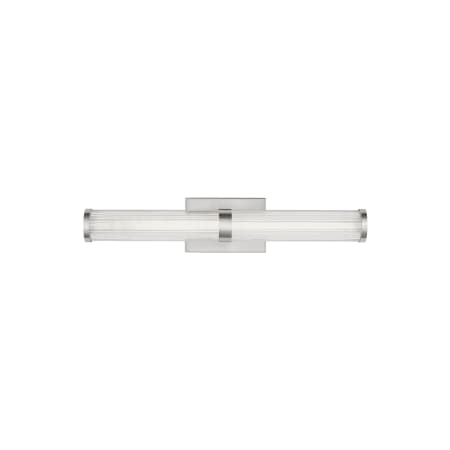 Visual Comfort Syden 2 Light 24" Wide LED Bath Bar with Acrylic Shades - ADA Brushed Nickel