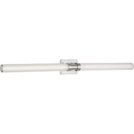 Visual Comfort Kiel 2 Light 5" Tall LED Bathroom Sconce Brushed Nickel