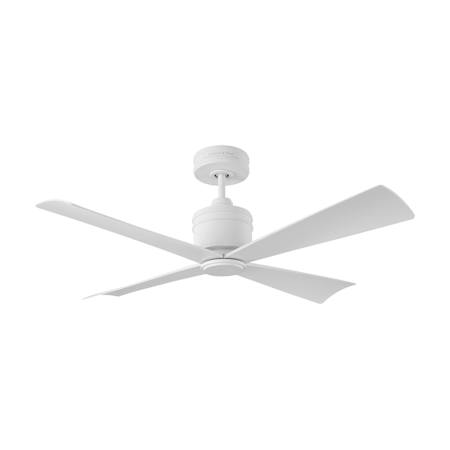 Visual Comfort Launceton 44" 4 Blade Indoor Ceiling Fan Matte White