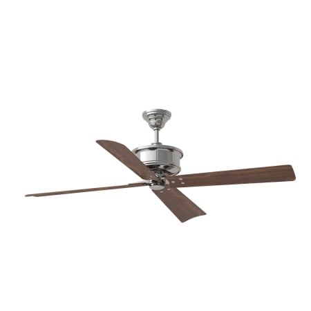 Visual Comfort Subway 56" 4 Blade Indoor Ceiling Fan with Remote Control Polished Nickel