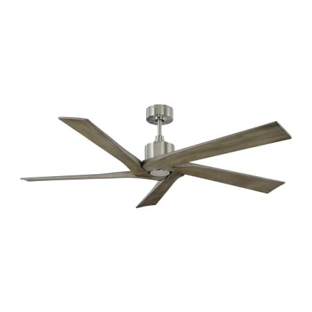 Visual Comfort Aspen 56" 5 Blade Indoor Ceiling Fan Brushed Steel