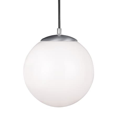 Visual Comfort Leo 10" Wide LED Pendant - Medium (E26) Bulb Satin Aluminum