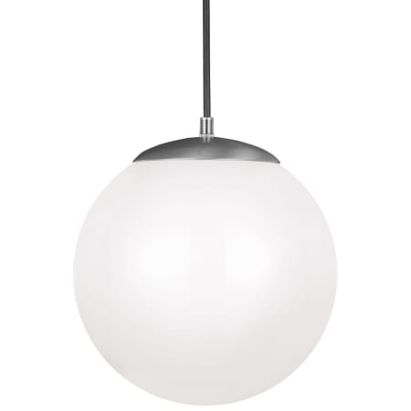 Visual Comfort Leo 12" Wide LED Pendant with Frosted Glass Satin Aluminum