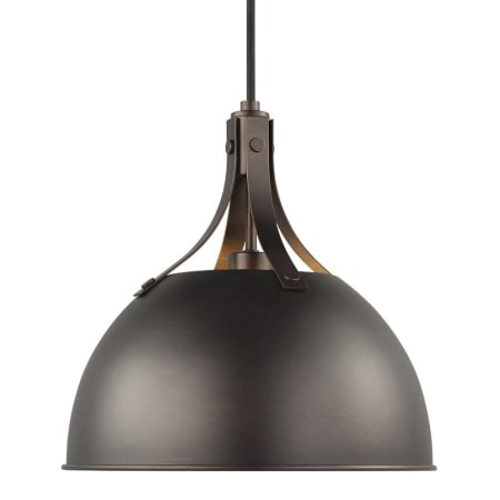 Visual Comfort Rockland 12" Wide Mini Pendant Bronze