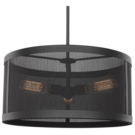 Visual Comfort Gereon 6 Light 19" Wide Pendant Black