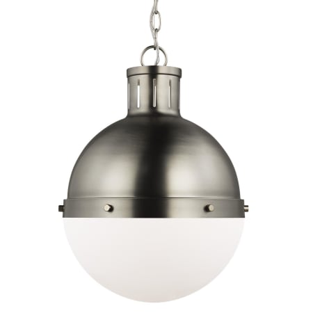 Visual Comfort Hanks 13" Wide Pendant Antique Brushed Nickel