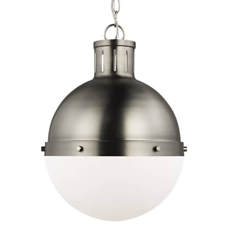Visual Comfort Hanks 13" Wide LED Pendant Antique Brushed Nickel