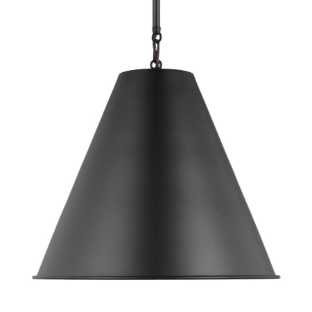 Visual Comfort Gordon 15" Wide Pendant Midnight Black