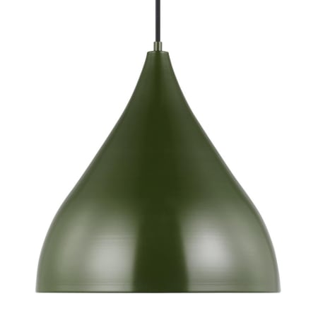 Visual Comfort Oden 14" Wide Pendant Olive