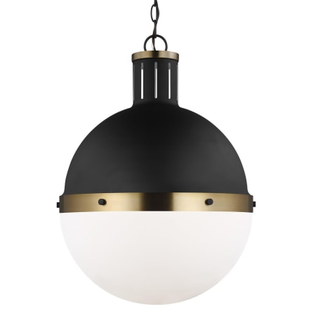 Visual Comfort Hanks 16" Wide Pendant Midnight Black