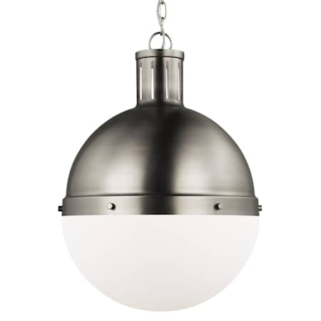 Visual Comfort Hanks 16" Wide Pendant Antique Brushed Nickel