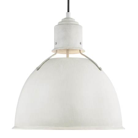 Visual Comfort Huey 15" Wide LED Pendant Antique White