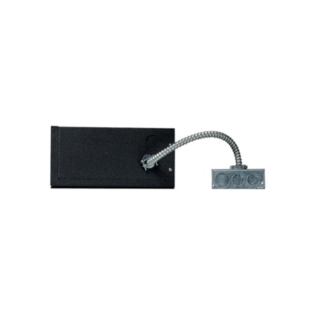 Visual Comfort Dual 600W Magnetic Remote Transformer for Line Voltage to Low Voltage Systems Black