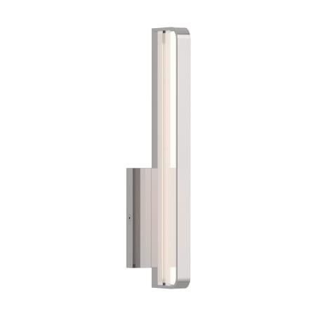 Visual Comfort Banda 13" Tall LED Bathroom Sconce 277 Volts Chrome