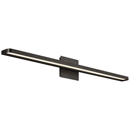 Visual Comfort Banda 4" Wide LED Bath Bar Bronze