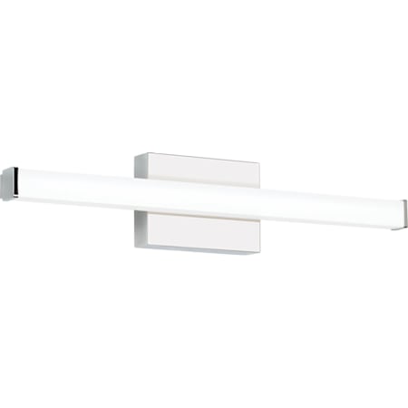 Visual Comfort Lufe 24" Wide 3000K LED 277V Bath Bar with Acrylic Diffuser - ADA Compliant Polished Chrome