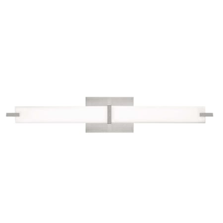 Visual Comfort Metro 5" Tall LED Bathroom Sconce Satin Nickel