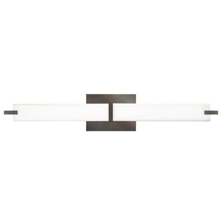 Visual Comfort Metro 47" Wide Integrated LED Bath Bar Antique Bronze