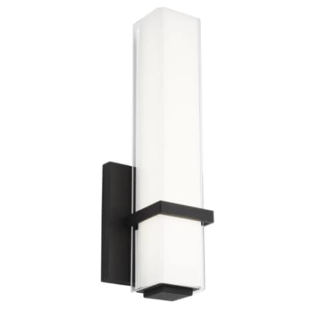 Visual Comfort Milan 12" Tall LED Wall Sconce Nightshade Black