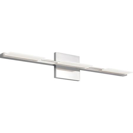 Visual Comfort Tris 3 Light 26" Wide LED Bath Bar Chrome / 3000K