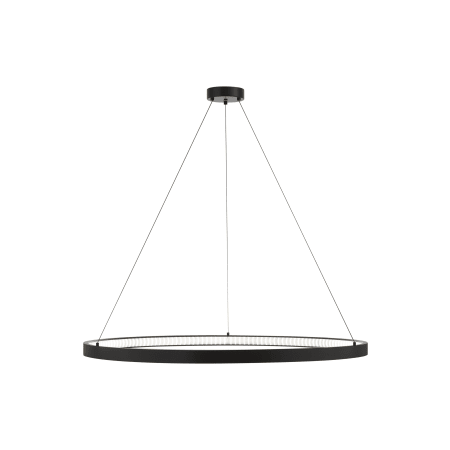Visual Comfort Bodiam Single Light 48" Wide LED Ring Chandelier Antique Bronze / 3000K