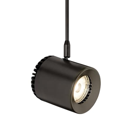 Visual Comfort Burk 4" Wide LED Mini Pendant with 80 CRI, 2700K, 35 Degree Beam Spread, and 3 Inch Downrod Antique Bronze