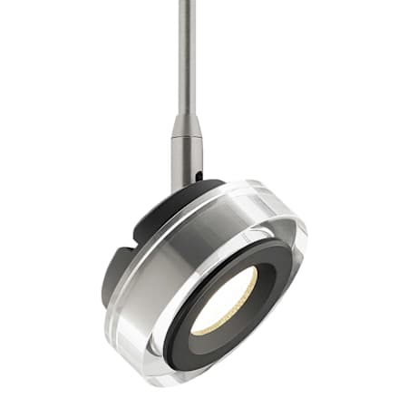 Visual Comfort Brim FreeJack 2" Tall 3000K LED Track Head Clear / Matte Black