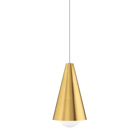 Visual Comfort Joni 6" Wide LED Mini Low Voltage Pendant - FreeJack Mounting Natural Brass