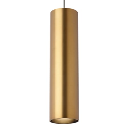 Visual Comfort Piper Single Light 2-1/2" Wide LED FreeJack Cylinder Pendant Aged Brass / 3000K