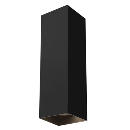 Visual Comfort Exo 18" High Integrated 2700K LED Flush Mount Ceiling Fixture Matte Black / Black Trim / 20 Beam Spread