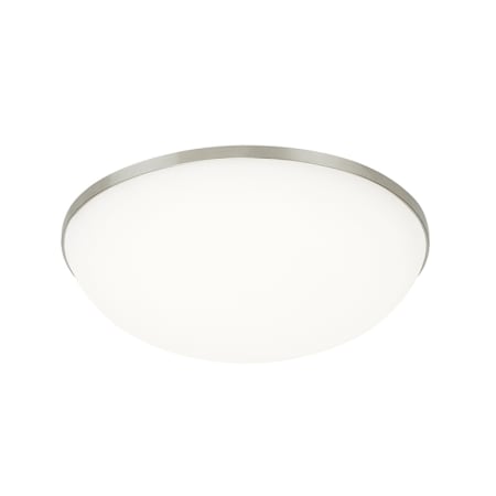 Visual Comfort Megan Convertible Single Light 13" Wide Integrated LED Flush Mount Ceiling Fixture / Wall Sconce with an Acrylic Shade Satin Nickel / 2700K