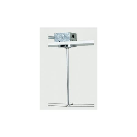 Visual Comfort Kable Lite 4" Square Single Power Feed Canopy Satin Nickel