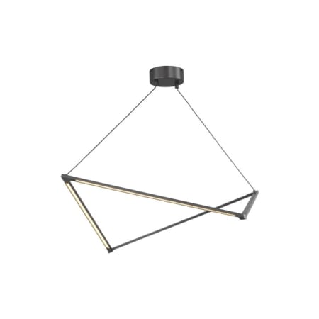 Visual Comfort Balto 36" Wide Integrated 3000K LED 277V Abstract Chandelier Gunmetal