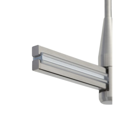 Visual Comfort MonoRail Pair of End Caps Satin Nickel