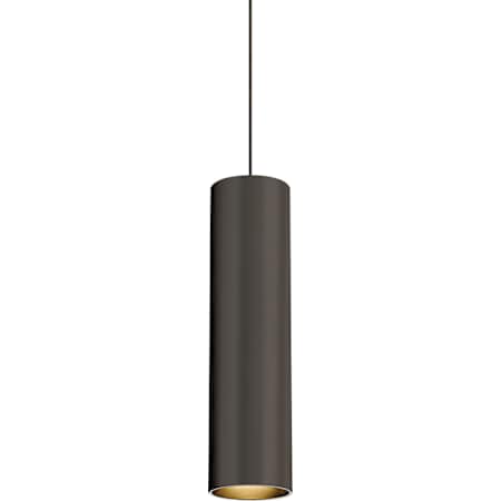 Visual Comfort Piper LED Mini Pendant with Shade Antique Bronze