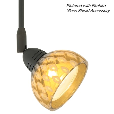 Visual Comfort Tilt MonoRail / Rail 2" Tall Track Head Antique Bronze