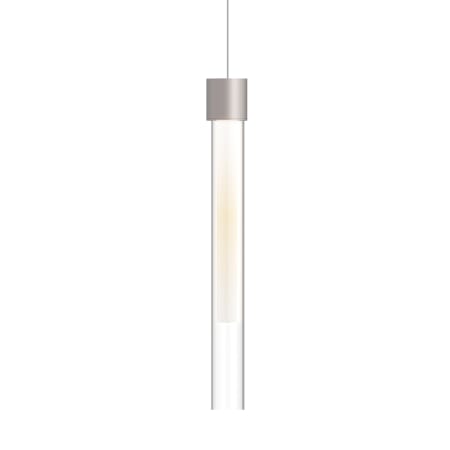 Visual Comfort Linger 2" Wide LED Mini Pendant Satin Nickel