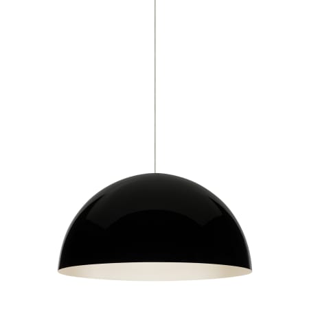 Visual Comfort Powell Street 12" Wide LED Pendant with Dome Shade Satin Nickel