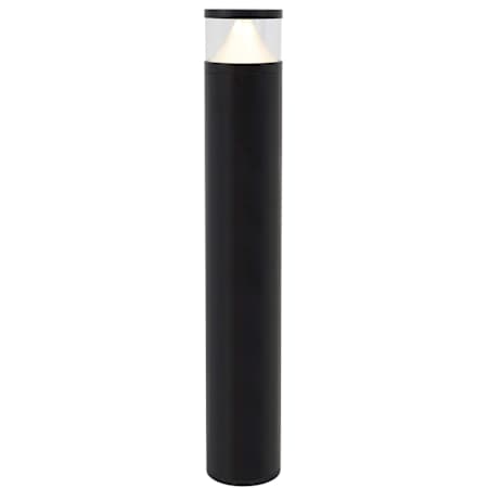 Visual Comfort Single Arkay 120, 277V LED Bollard Path Light Black