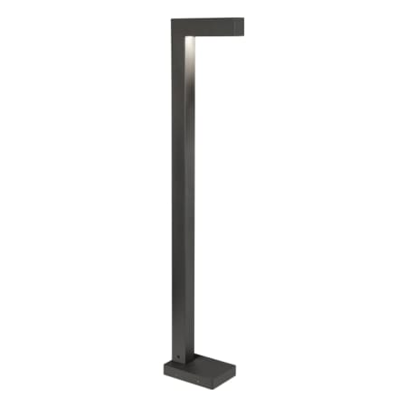 Visual Comfort Single Strut 5" Wide 120, 277V Integrated LED Bollard Path Light Black / 2700K