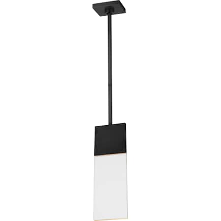 Visual Comfort Kulma 1" Wide LED Mini Pendant with Shade Black