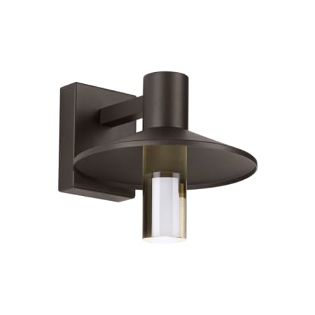 Visual Comfort Ash 10" Tall LED Wall Sconce with Shade Bronze