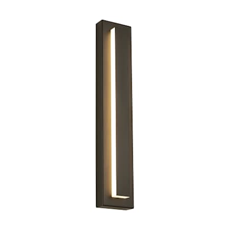 Visual Comfort Aspen 26" Tall LED Outdoor Wall Sconce Bronze