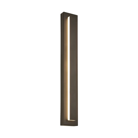 Visual Comfort Aspen 36" Tall LED Wall Sconce with Surge Protection Bronze